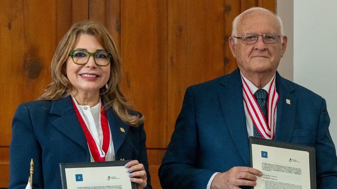 El CENEVAL y la Academia de Ingeniería México firman convenio de colaboración